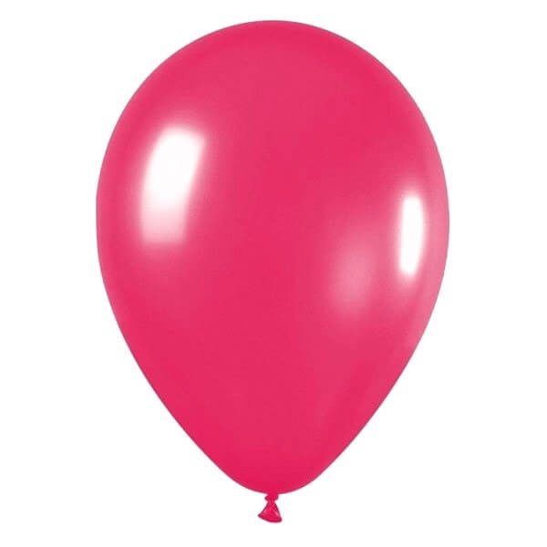 Ryškiai rožinis balionas
