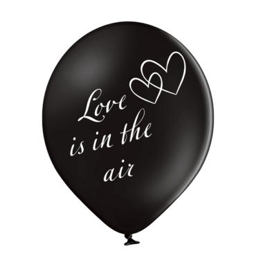 Juodas balionas „Love is in the air"