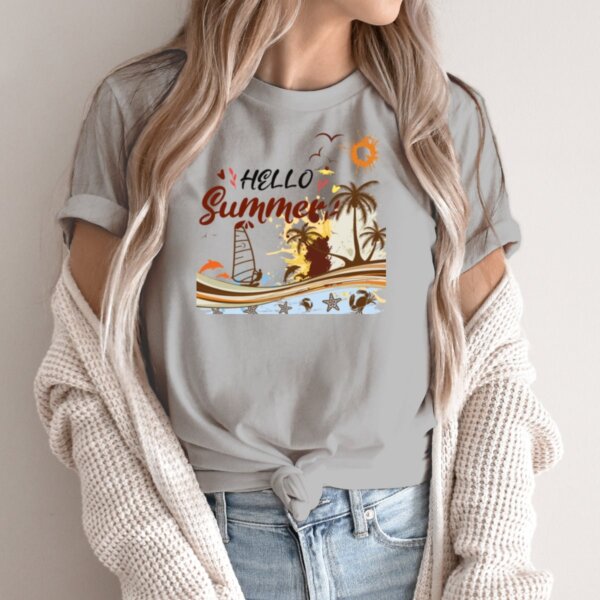 Moteriški marškinėliai „Vasaros metas“