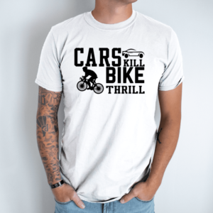 balta-vyriski-marskineliai-cars-kill-bike-thrill