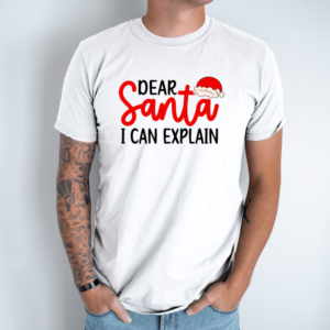 balta-vyriski-marskineliai-dear-santa