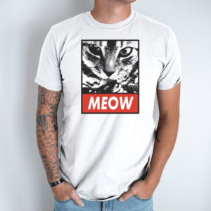 balta-vyriski-marskineliai-meow-2