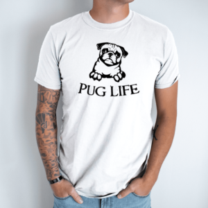 balta-vyriski-marskineliai-pug-life