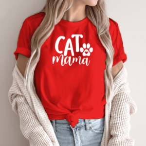 raudona-moteriski-marskineliai-cat-mama-2