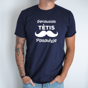 tamsiai-melyna-unisex-marskineliai-su-spauda-geriausias-tetis