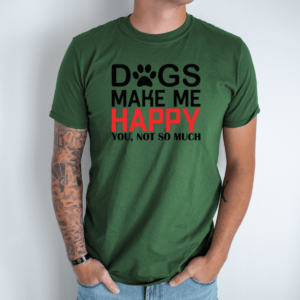 tamsiai-zalia-vyriski-marskineliai-dogs-make-me-happy